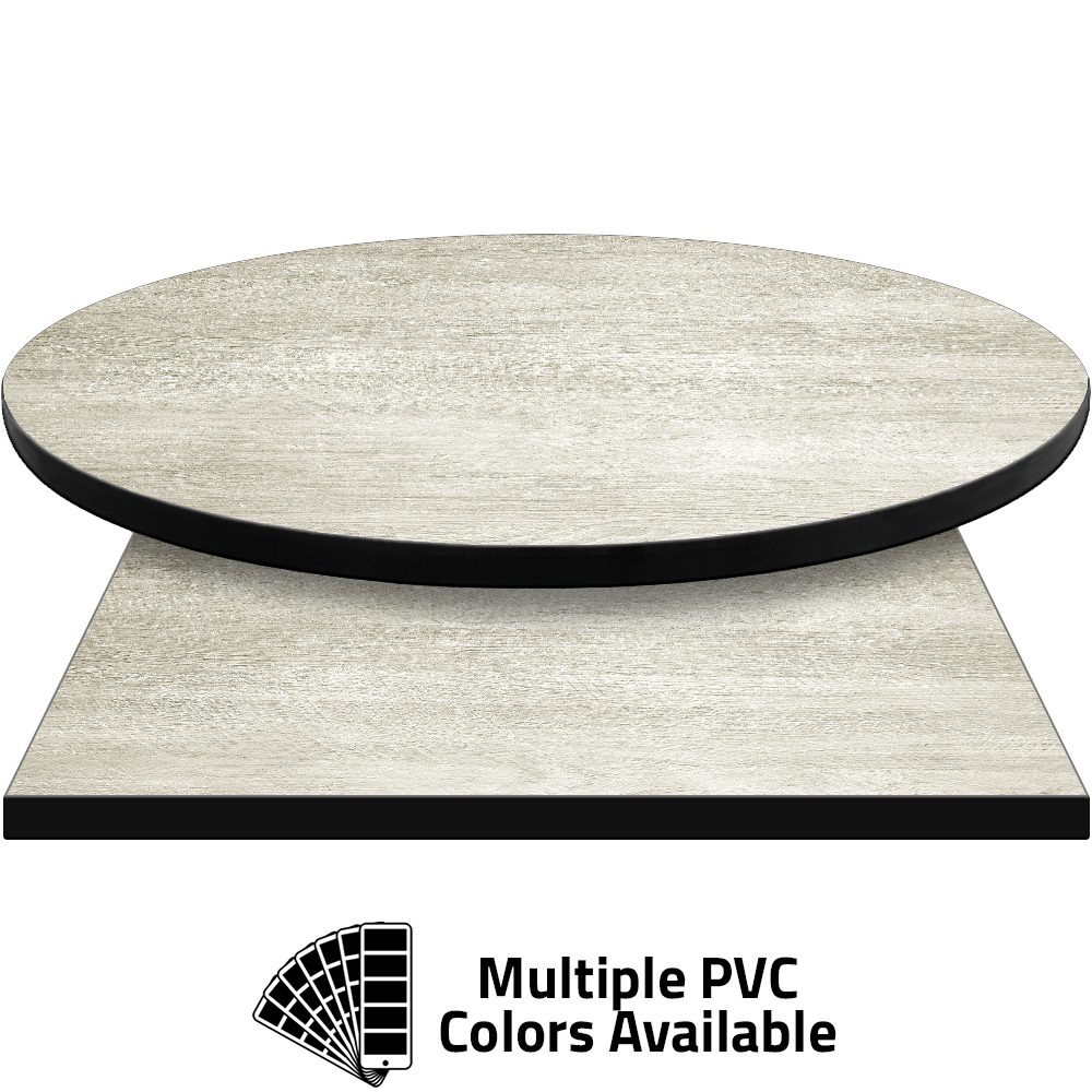 PVC Edge Manufactured Table Tops - 1.25" thickness - Pinnacle Olympic Hemlock laminate