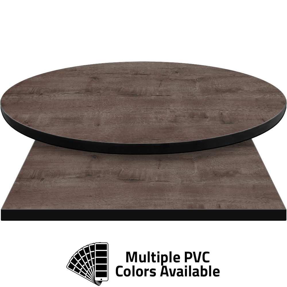 PVC Edge Manufactured Table Tops - 1.25" thickness - Pinnacle White River Birch laminate