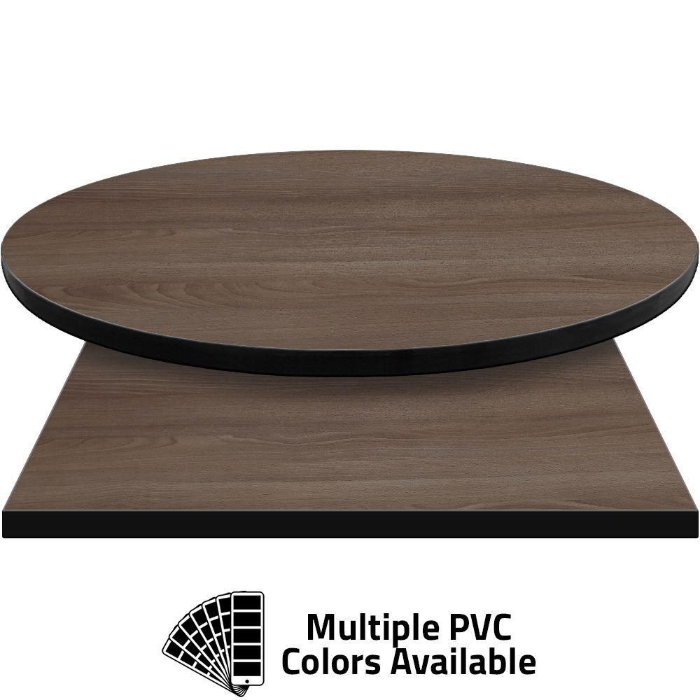 PVC Edge Manufactured Table Tops - 1.25" thickness - Pinnacle Sierra Cottonwood laminate