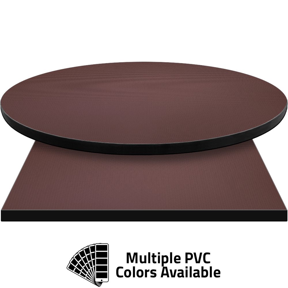 PVC Edge Manufactured Table Tops - 1.25" thickness - Pinnacle Mauve Diamond laminate