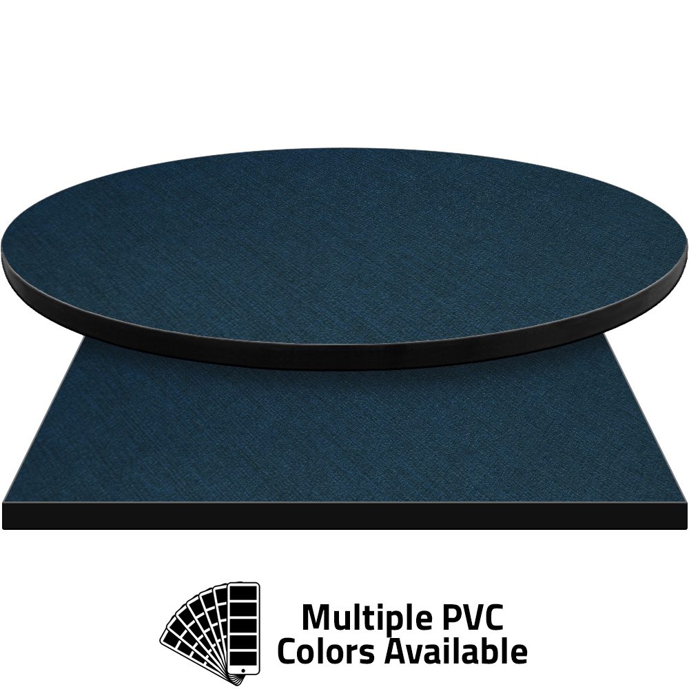 PVC Edge Manufactured Table Tops - 1.25" thickness - Pinnacle Royal Fiber laminate