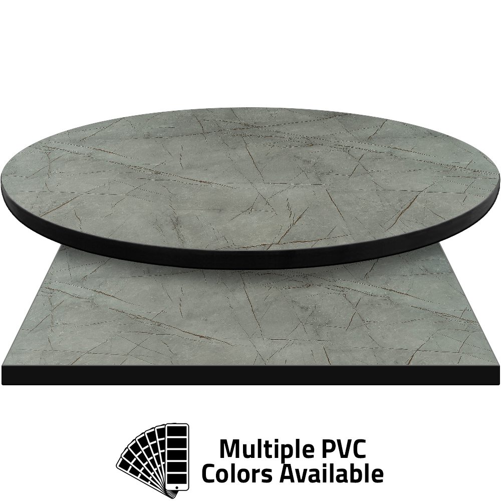 3mm PVC Edge Manufactured Table Tops - Pinnacle Copper Slate laminate