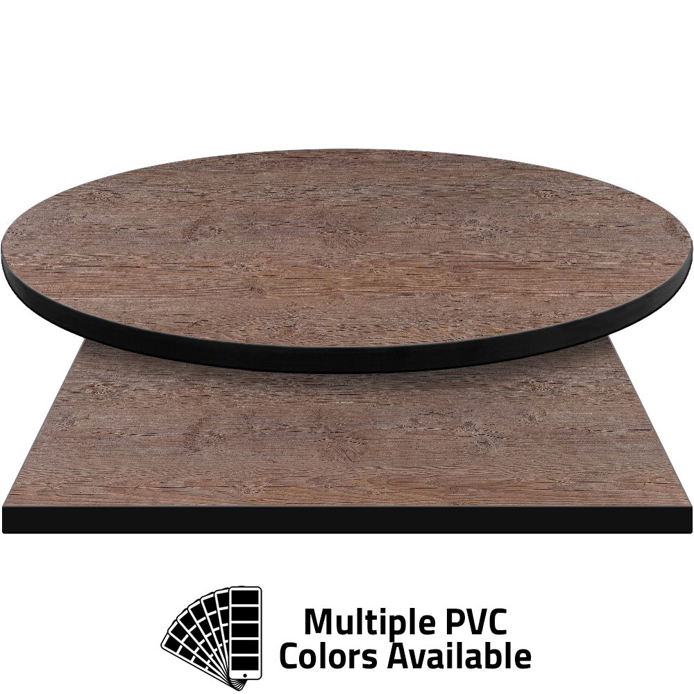 3mm PVC Edge Manufactured Table Tops - Pinnacle Canyon Pine laminate