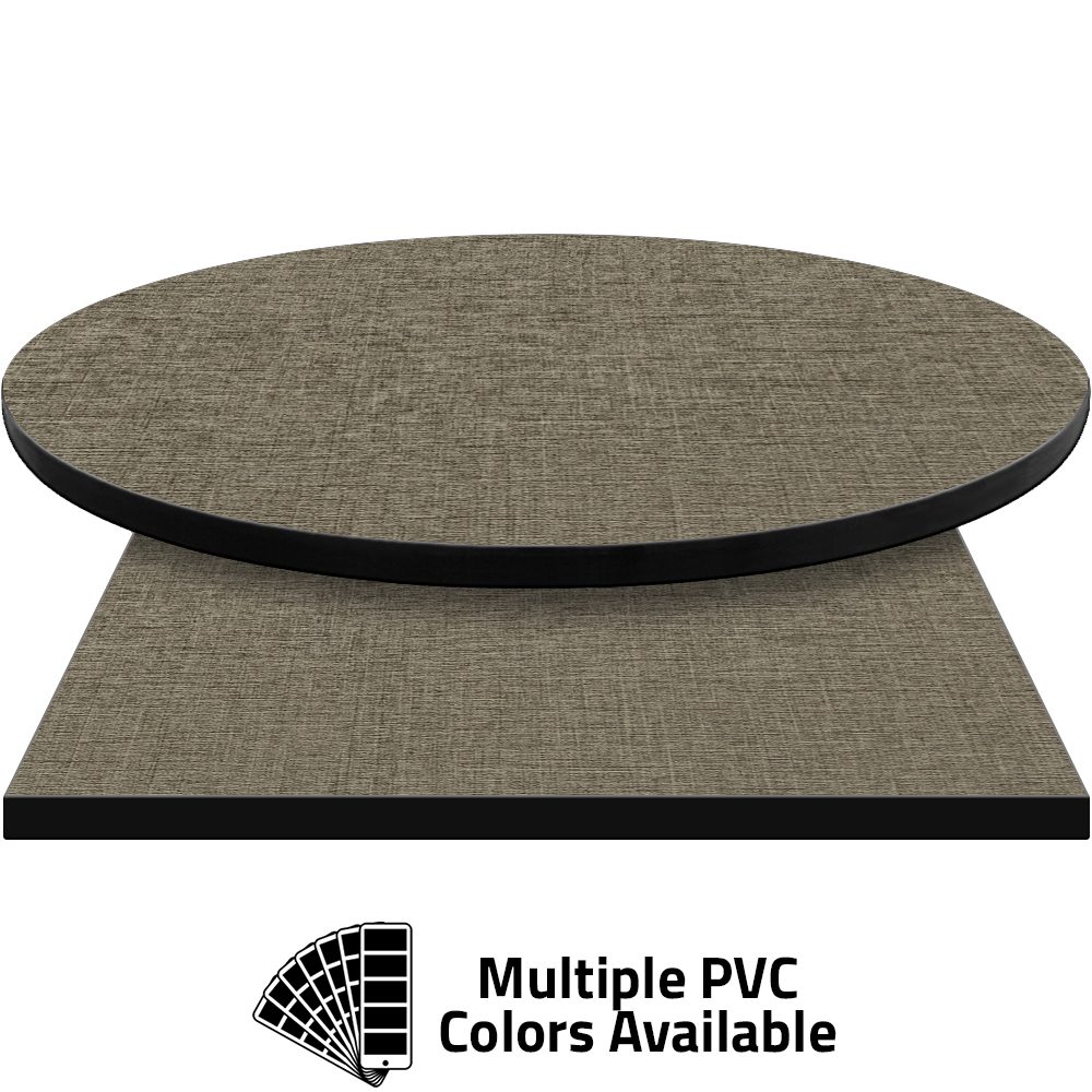 PVC Edge Manufactured Table Tops - 1.25" thickness - Pinnacle Khadim Twist laminate