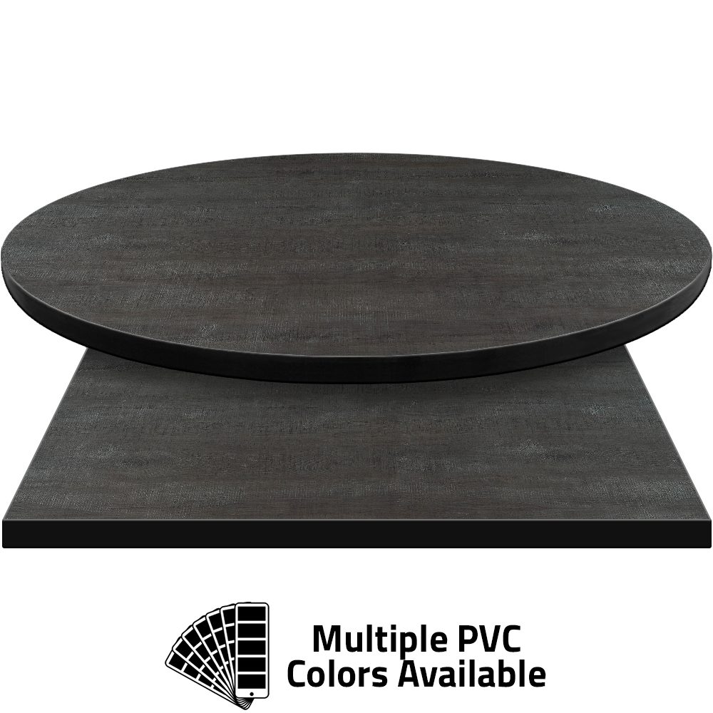 3mm PVC Edge Manufactured Table Tops - Pinnacle Concrete Oak laminate