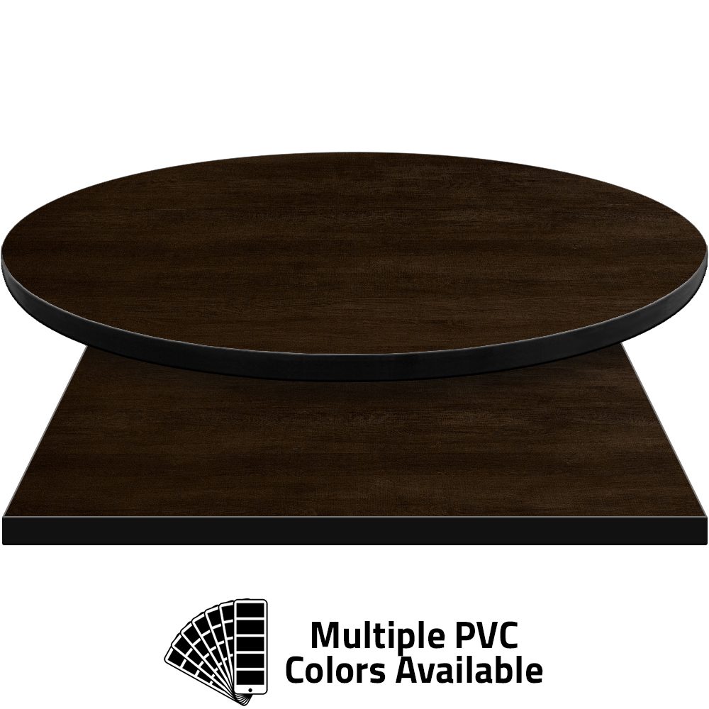 PVC Edge Manufactured Table Tops - 1.25" thickness - Pinnacle Denali Pine laminate