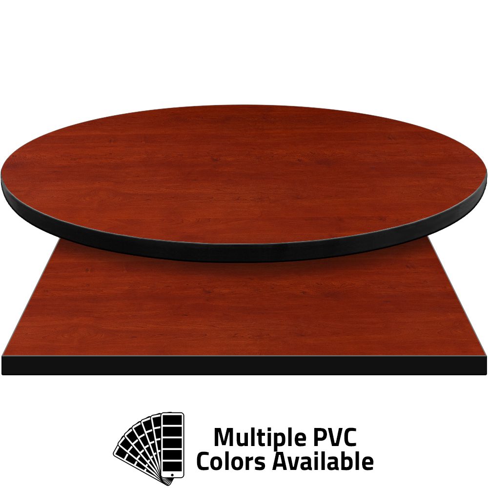 PVC Edge Manufactured Table Tops - 1.25" thickness - Pinnacle Vancouver Maple laminate