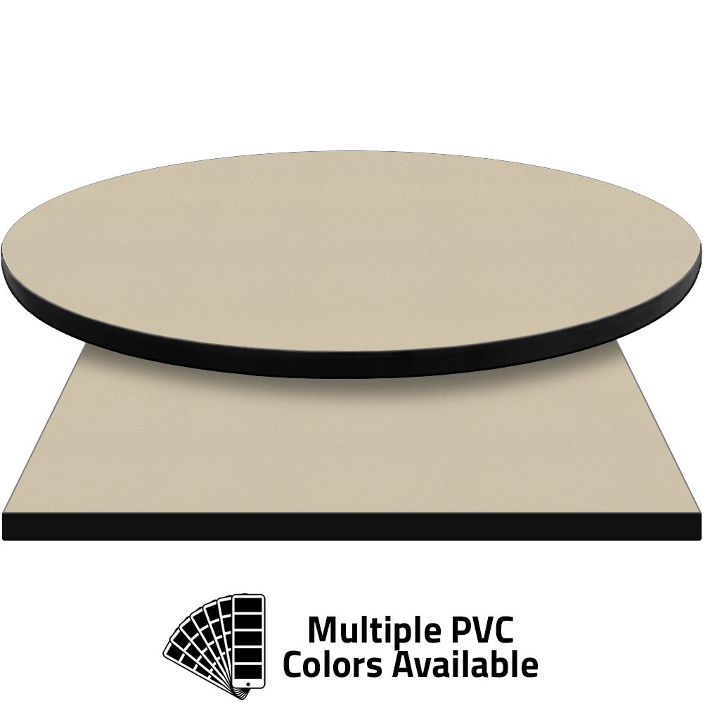 3mm PVC Edge Manufactured Table Tops - Pinnacle Beige laminate