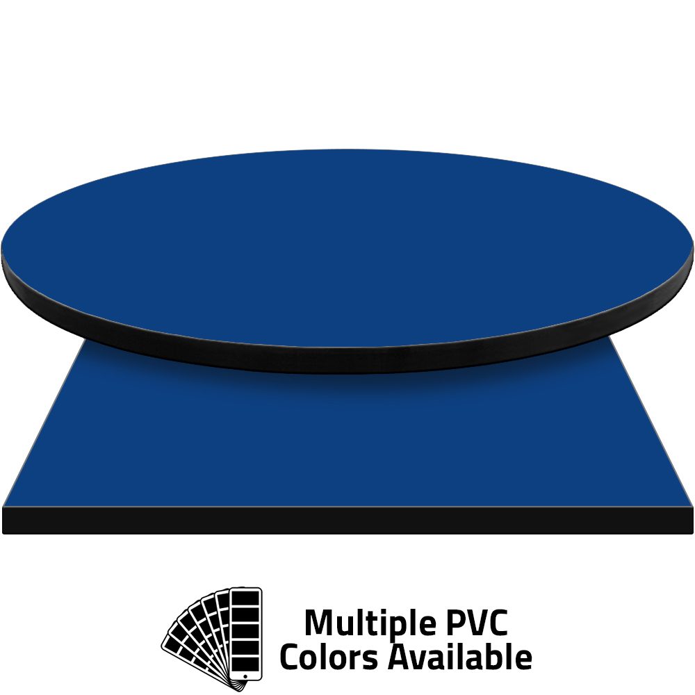 3mm PVC Edge Manufactured Table Tops - Pinnacle Cobalt Blue laminate