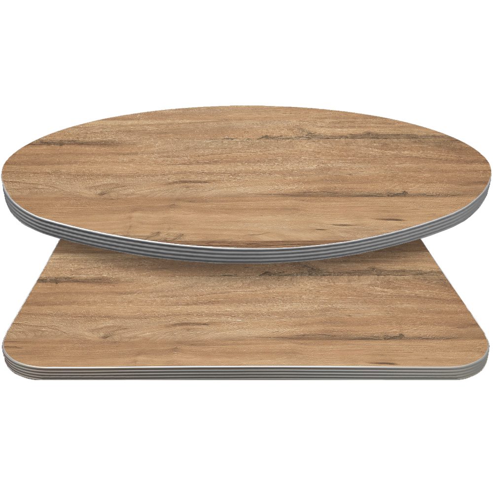 Retro T-Mold Manufactured Table Tops - Pinnacle Modoc Poplar laminate