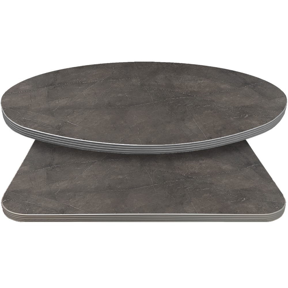 Retro T-Mold Manufactured Table Tops - Pinnacle Gray Slate laminate