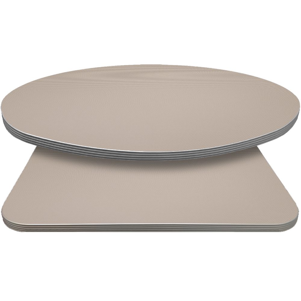 Retro T-Mold Manufactured Table Tops - Pinnacle Beige Diamond Laminate