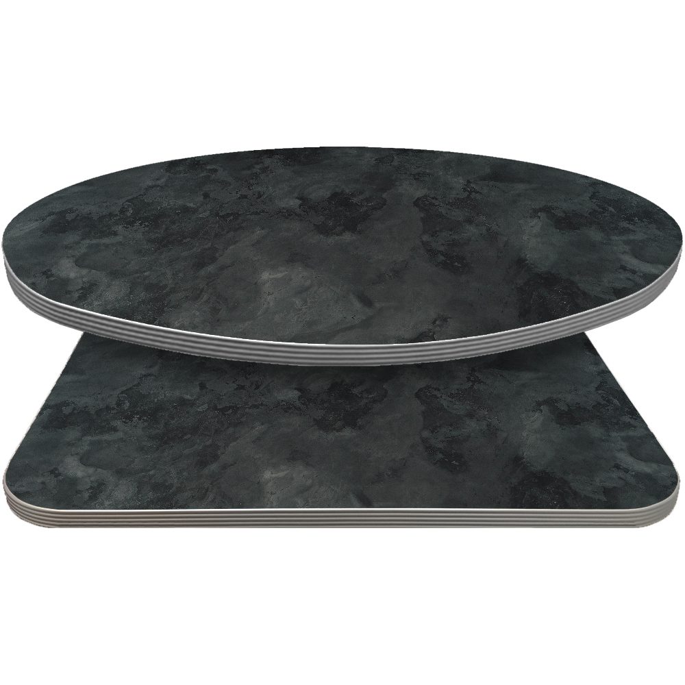 Retro T-Mold Manufactured Table Tops - Pinnacle Mandu Slate Laminate
