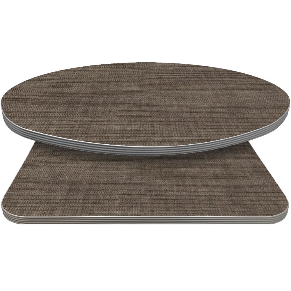 Retro T-Mold Manufactured Table Tops - Pinnacle Dark Filament laminate
