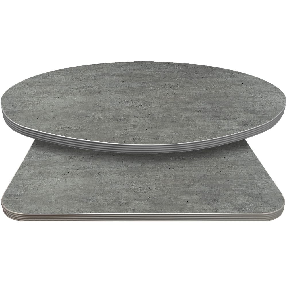 Retro T-Mold Manufactured Table Tops - Pinnacle Brooklyn Light laminate