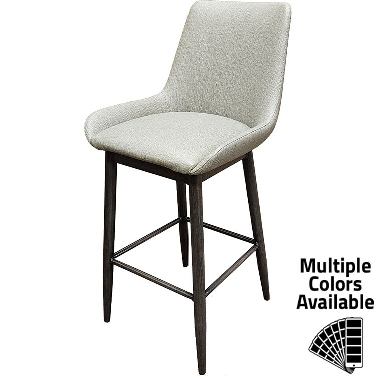 BM-10501-U Amata Barstool with Vinyl Bucket