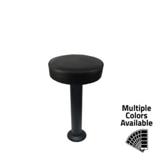 Featured image for SL7129XL Counter Height Restaurant Bolt Down Pedestal Stools with XL Button Top Seat