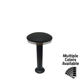 Featured image of SL7117 Counter Height Restaurant Bolt Down Pedestal Stool with Slimline Button Top Seat