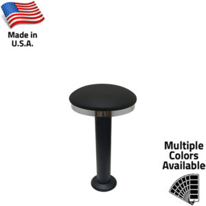 SL7117 Slimline Button Top Counter Height Bolt Down Pedestal Stool
