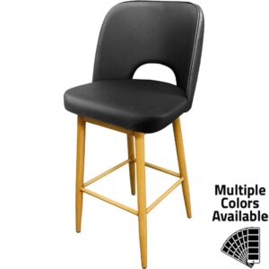 BM-10501-CUT Amata Barstool - Cutout Bucket