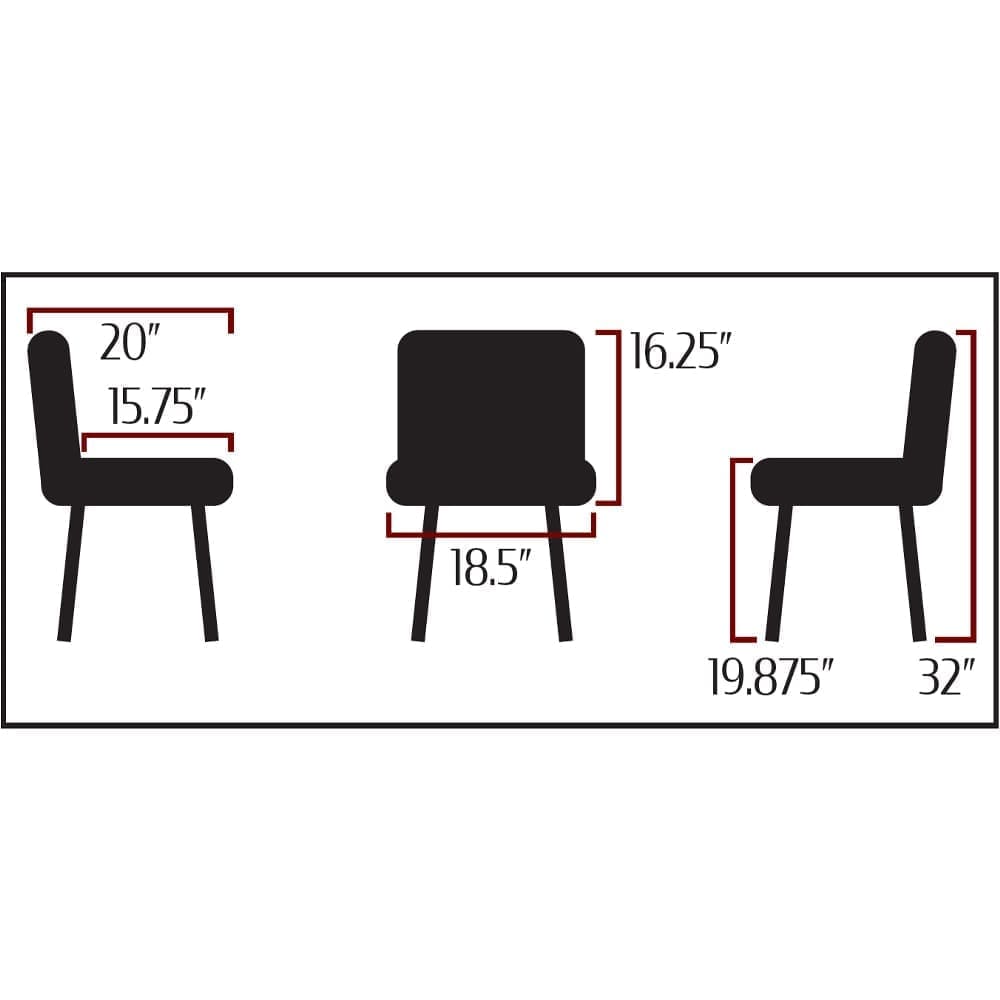 CM-10501-TUF Amata Chair - Tufted Bucket - Image 2