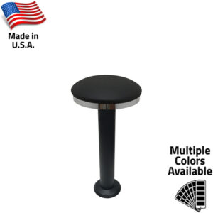 SL6117 Slimline Button Top Bar Height Bolt Down Pedestal Stool