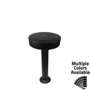 SL7129XL XL Button Top Counter Height Bolt Down Pedestal Stool