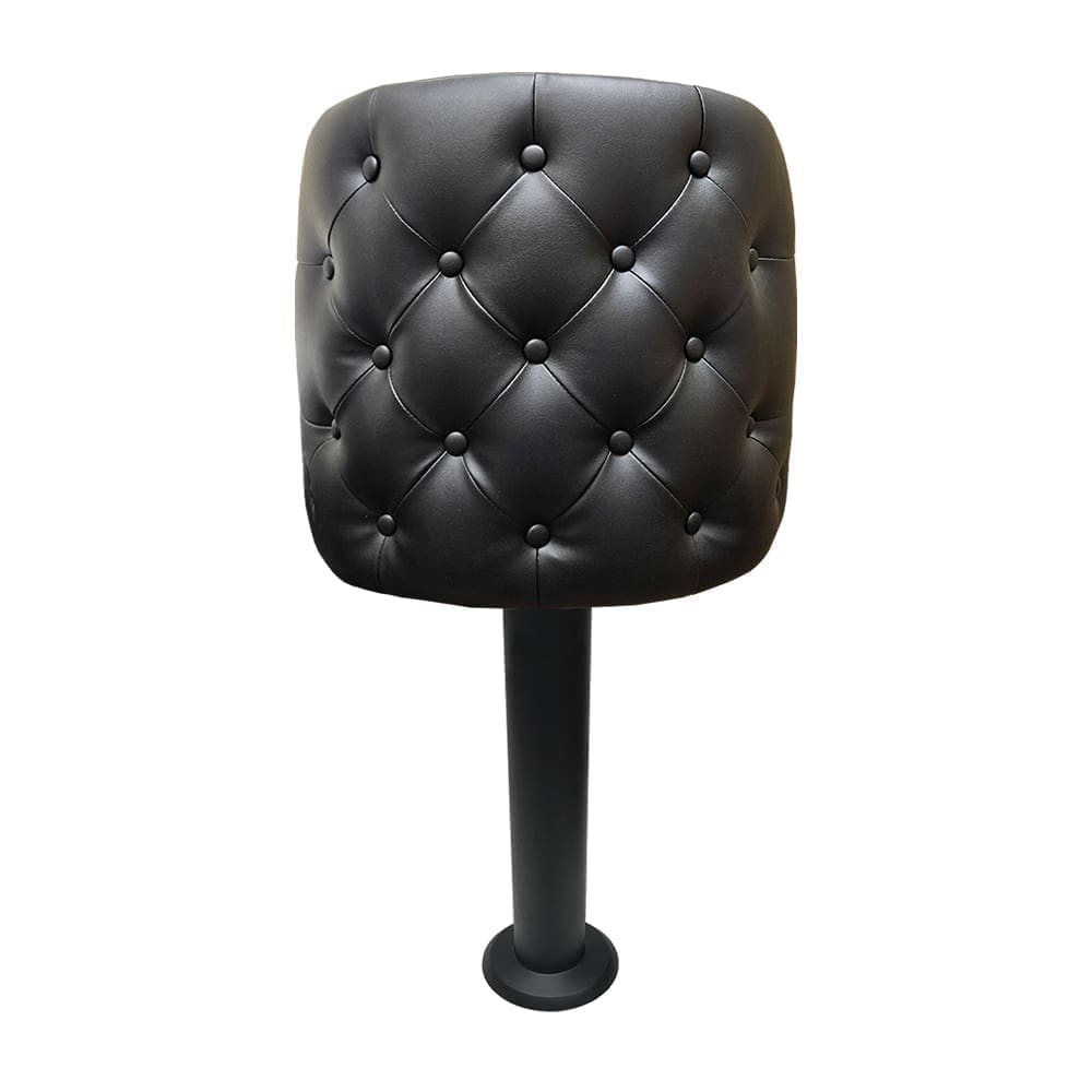 SL7133TUF Bucket Counter Height Bolt Down Pedestal Stool - Tufted Back - Image 6