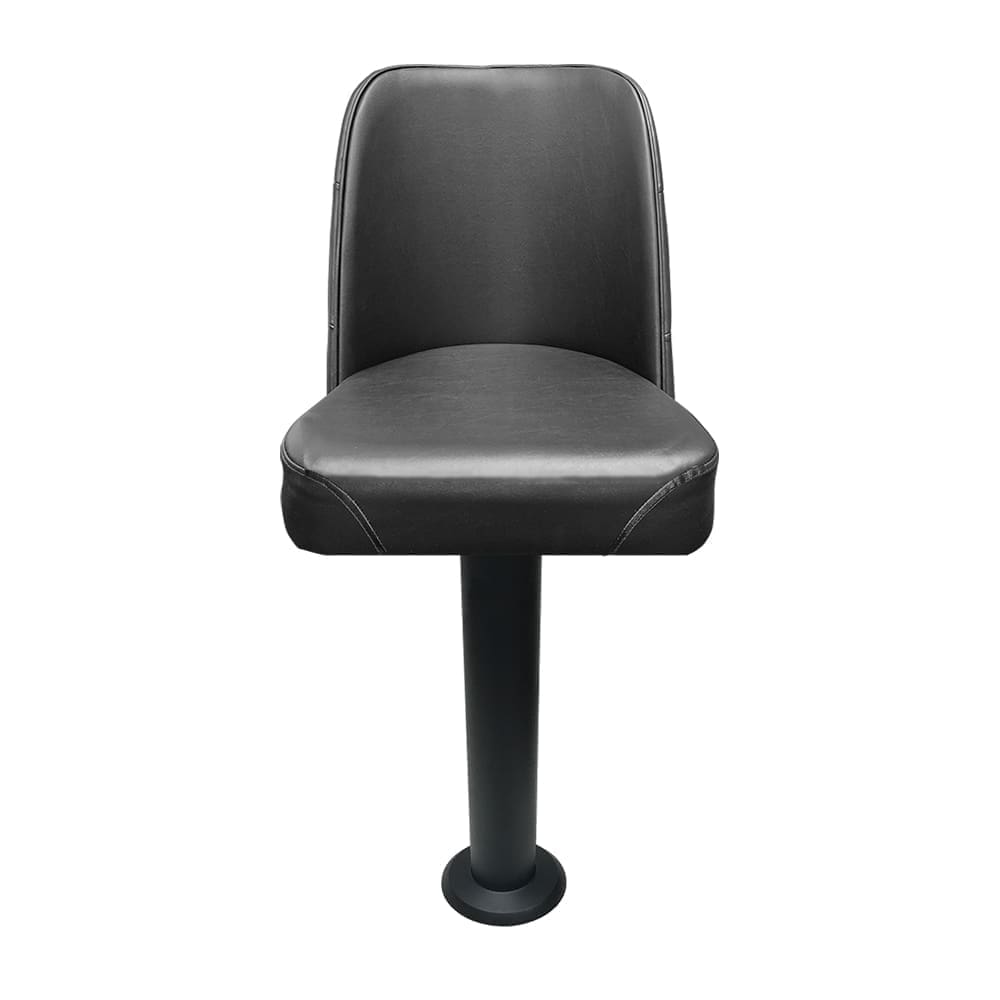 SL7133TUF Bucket Counter Height Bolt Down Pedestal Stool - Tufted Back - Image 8