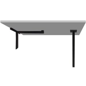 Table Base - Cantilever - 21" with Pin Leg - Standard Height - 2" Square Column