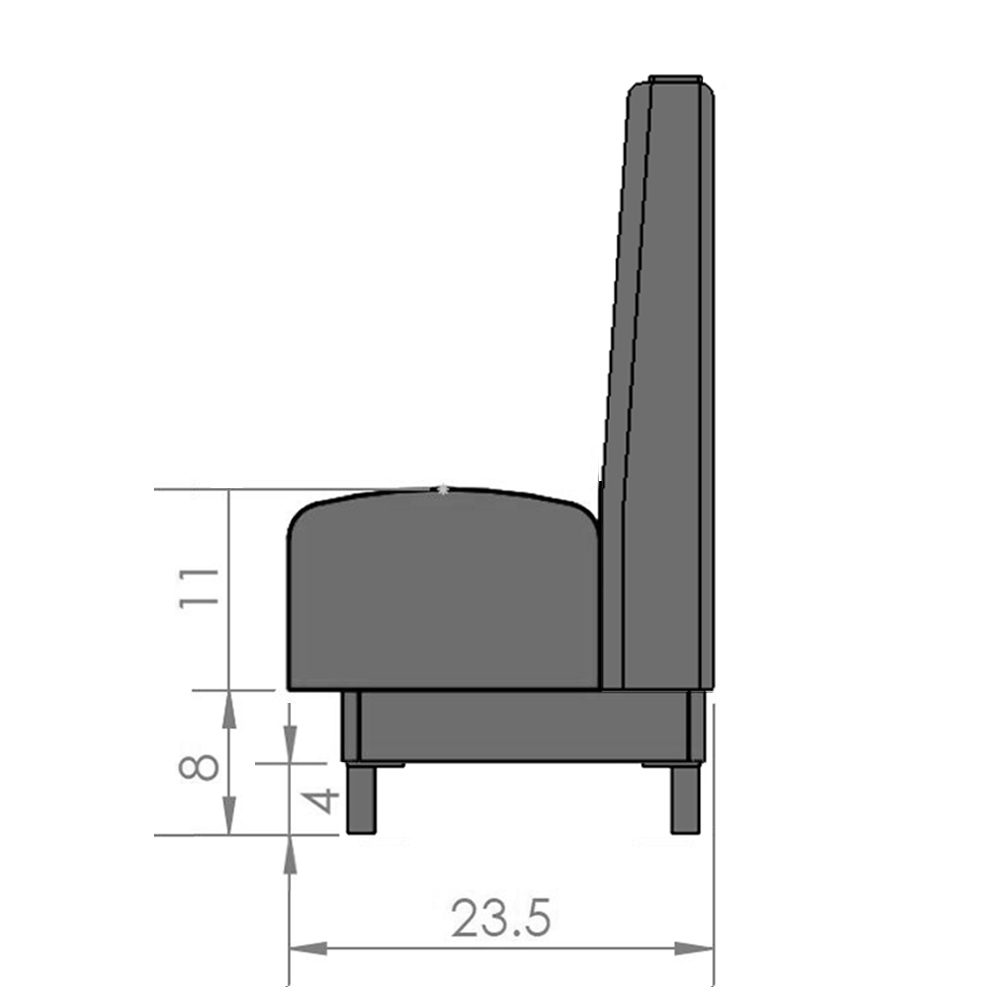 Johnston Vinyl/Upholstered Booths - Image 5