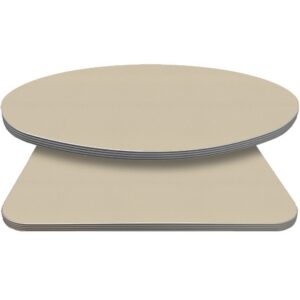 Retro T-Mold Manufactured Table Tops - Pinnacle Beige Laminate