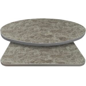 Retro T-Mold Manufactured Table Tops - Pinnacle Flint Stone Laminate