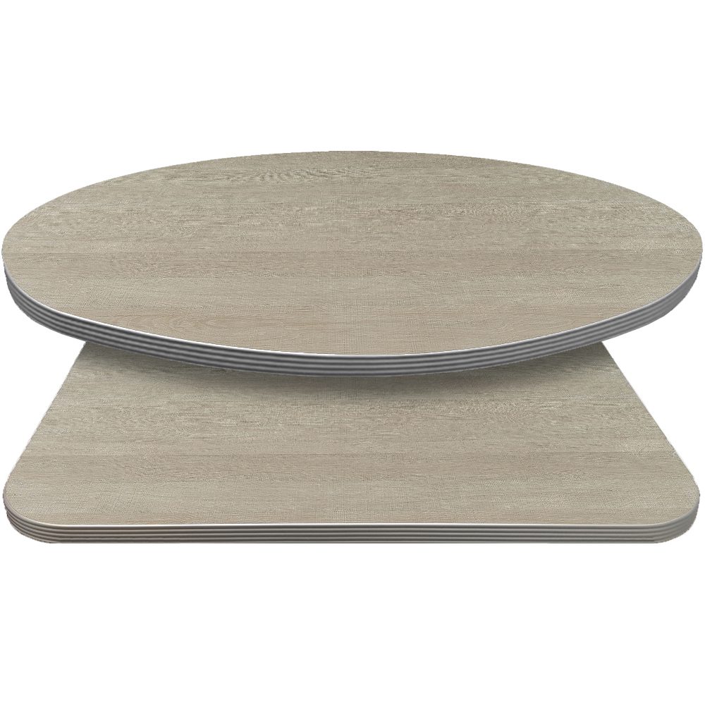 Retro T-Mold Manufactured Table Tops – Pinnacle Brawny Pearwood Laminate