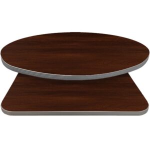 Retro T-Mold Manufactured Table Tops - Pinnacle Pure Walnut Laminate