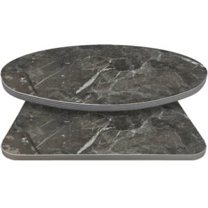 Retro T-Mold Manufactured Table Tops - Pinnacle Ashen Marble Laminate