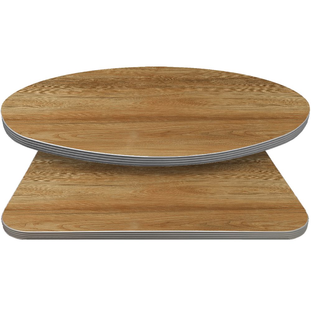 Retro T-Mold Manufactured Table Tops – Pinnacle Century Elm Laminate