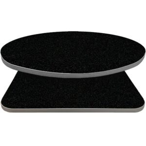 Retro T-Mold Manufactured Table Tops - Pinnacle Black Pearl Laminate