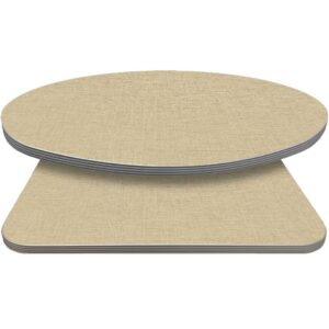 Retro T-Mold Manufactured Table Tops - Pinnacle Ivory Twist Laminate