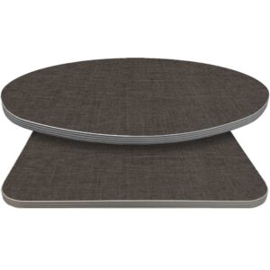 Retro T-Mold Manufactured Table Tops - Pinnacle Gray Twist Laminate