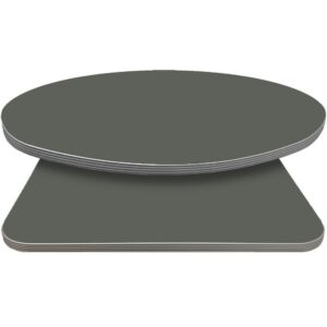 Retro T-Mold Manufactured Table Tops - Pinnacle Seal Gray Laminate
