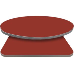 Retro T-Mold Manufactured Table Tops - Pinnacle Ruby Red Laminate
