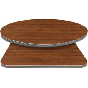 Retro T-Mold Manufactured Table Tops - Pinnacle Sumatra Teak Laminate