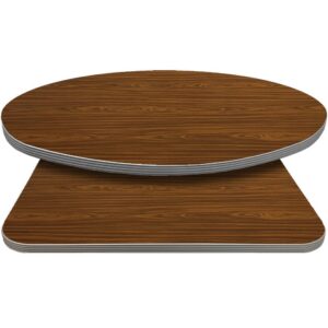 Retro T-Mold Manufactured Table Tops - Pinnacle British Walnut Laminate