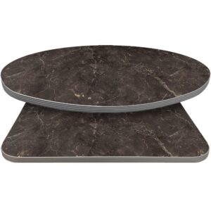 Retro T-Mold Manufactured Table Tops - Pinnacle Chocolate Slate Laminate