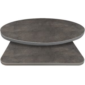 Retro T-Mold Manufactured Table Tops - Pinnacle Gray Slate Laminate