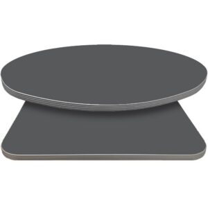 Retro T-Mold Manufactured Table Tops - Pinnacle Slate Gray Laminate