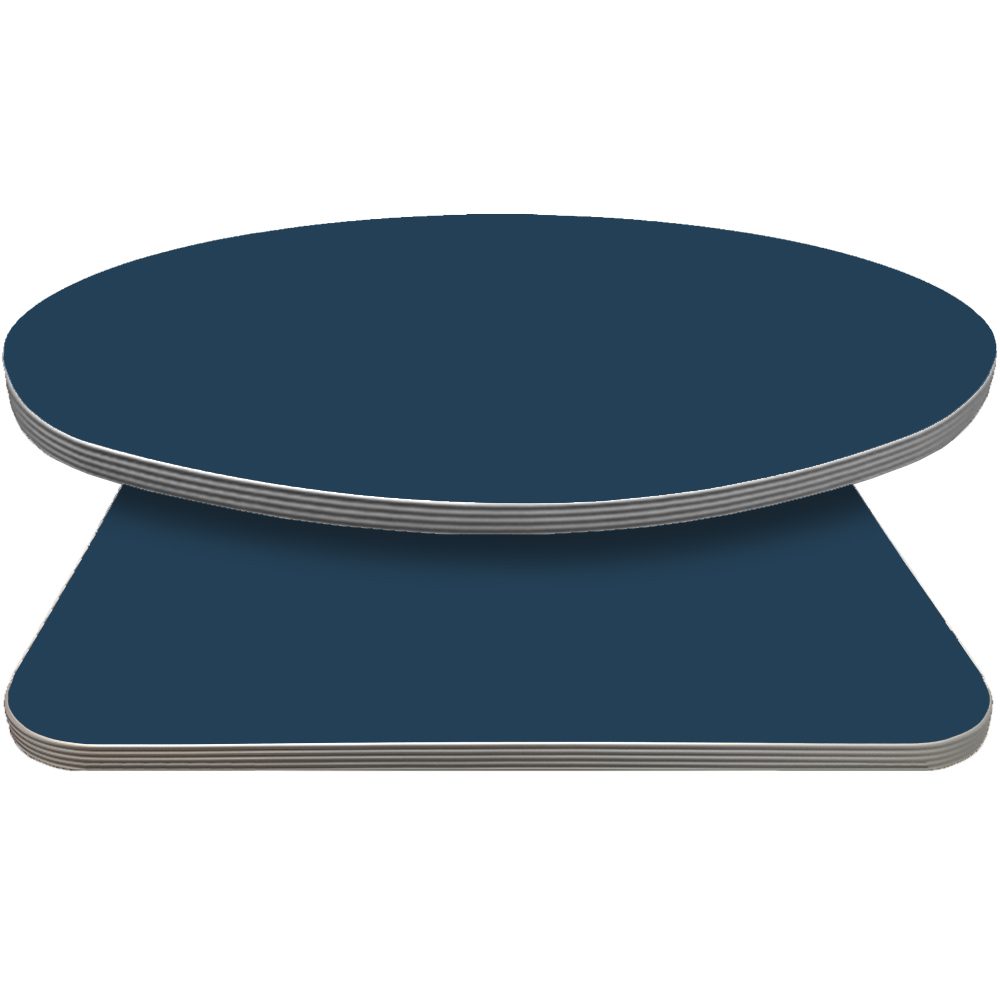 Retro T-Mold Manufactured Table Tops – Pinnacle Lapis Blue Laminate