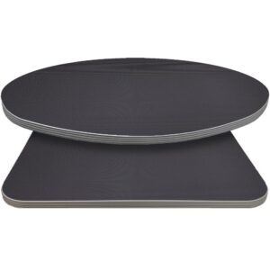 Retro T-Mold Manufactured Table Tops - Pinnacle Black Diamond Laminate