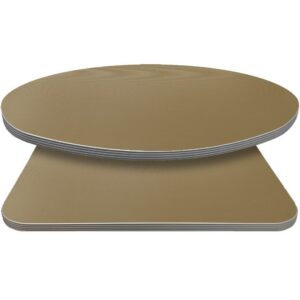 Retro T-Mold Manufactured Table Tops - Pinnacle Cream Diamond Laminate